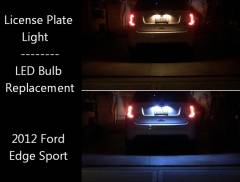 More information about "License Plate Light LED Bulb Replacement Install"
