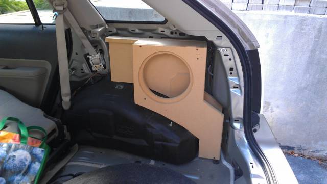 Ford edge subwoofer enclosure #3