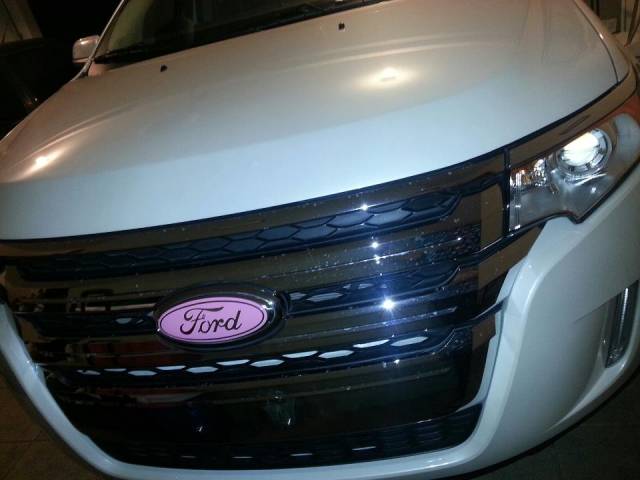 Nbc warriors in pink ford edge #3