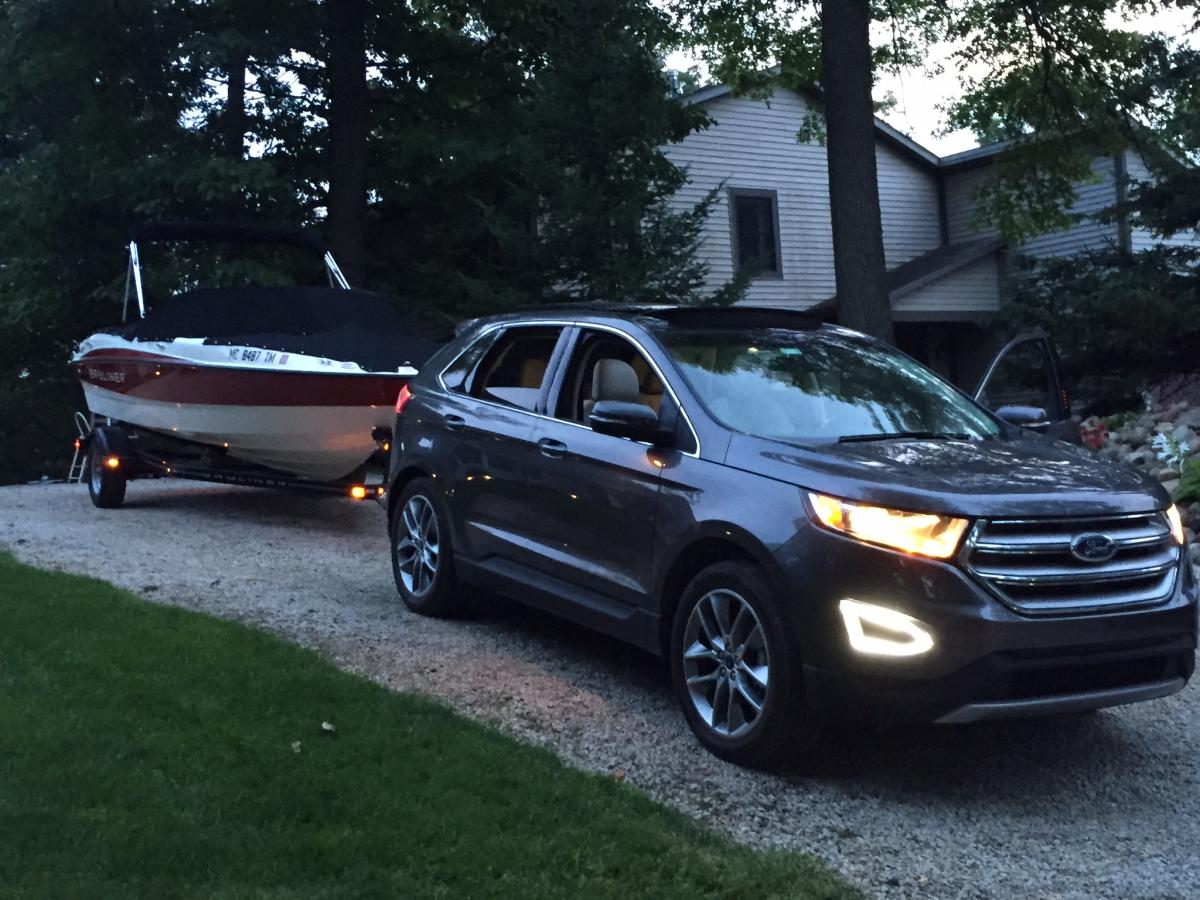 Tow Package And Hitch On 2015 Edge Cargo Hauling Roof Racks Towing Ford Edge Forum