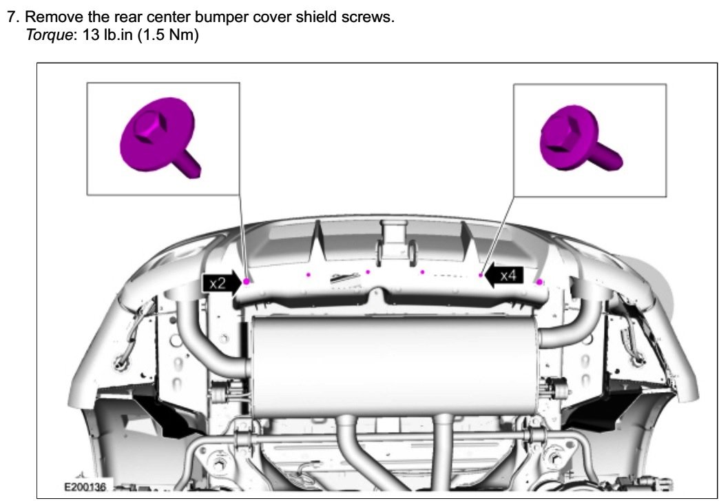 2015-2018 Ford Edge Rear Bumper With Sensor Holes, Trailer Hitch Cutout & Tow Hook Hole - FO1115115